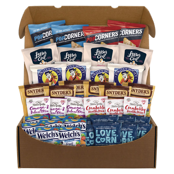 Snack Box Pros Better For You Snack Box, 37 Assorted Snacks/Box (GRR70000154) Case of 37