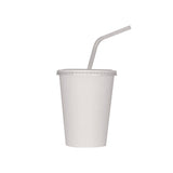 Karat Double Poly Paper Cold Cups, 12 oz, White, 1,000/Carton (KRTCKCP12W) Case of 1000