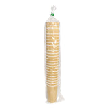Karat Hot Cups, 20 oz, Kraft/White, 500/Carton (KRTCKRC520) Case of 500