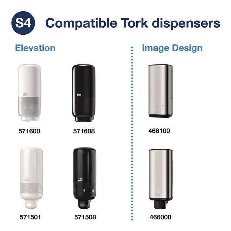 Tork Odor-Control Hand Soap Liquid S4, Perfume Free, 1 L, 6/Carton (TRK400020) Case of 6