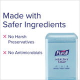 PURELL® HEALTHY SOAP with CLEAN RELEASE Technology Refill, For ES10 Dispensers, Mandarin Grapefruit Scent, 1,200 mL, 2/Carton (GOJ837102CT) Case of 2