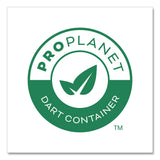 Dart Compostable Fiber Dinnerware, ProPlanet Seal, Plate, 10 x 10, Tan, 500/Carton (DCC10PSC1PF) Case of 4