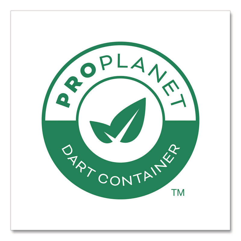 Dart Compostable Fiber Dinnerware, ProPlanet Seal, Plate, 10 x 10, Tan, 500/Carton (DCC10PSC1PF) Case of 4