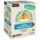 Newman's Own® Organics Special Blend Extra Bold Coffee K-Cups, 24/Box (GMT4050) Box of 24