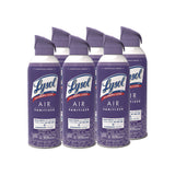 LYSOL Brand Air Sanitizer Spray, Light Breeze Scent, 10 oz Aerosol Can, 6/Carton (RAC99394CT) Case of 6