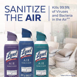 LYSOL Brand Air Sanitizer Spray, Light Breeze Scent, 10 oz Aerosol Can, 6/Carton (RAC99394CT) Case of 6