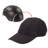 Ergodyne Skullerz 8947 Lightweight Baseball Hat and Bump Cap Insert, X-Large/2X-Large, Black (EGO23452) Each