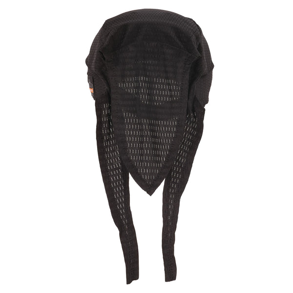 Ergodyne Skullerz 8948 Mesh Do Rag Bandana and Bump Cap Insert, Black (EGO23468) Each
