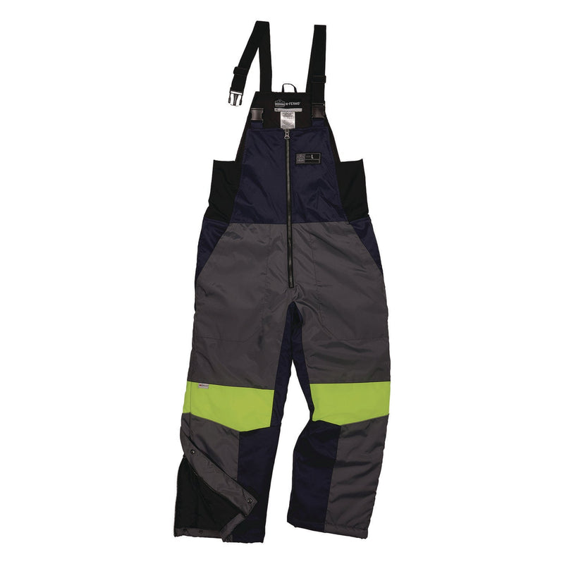 Ergodyne N-Ferno 6477 Insulated Cooler Bib Overall, 3X-Large, Navy (EGO41267) Each