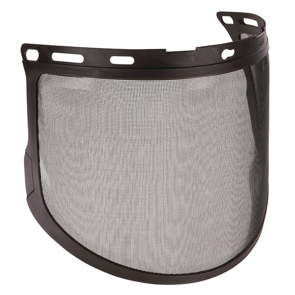 Ergodyne Skullerz 8999 Mesh Face Shield Replacement for Hard Hat and Safety Helmet, Black (EGO60253) Each