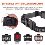 Ergodyne Skullerz 8980 Headband Light Mount with Fabric Strap (EGO60292) Each