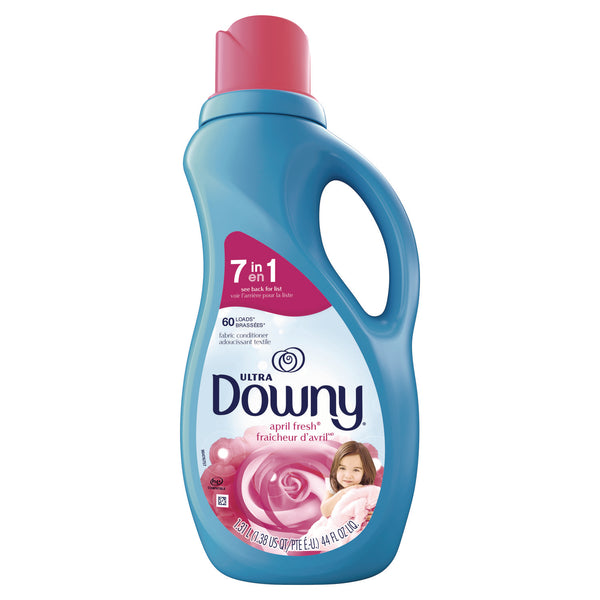 Downy Liquid Fabric Softener, April Fresh, 44 oz Bottle, 4/Carton (PGC10033) Case of 4