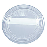 Recycleware Round Deli Container Lids, Flat Plug Fit, Clear, Plastic, 500/Carton (FABLRD) Case of 500