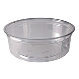 Fabri-Kal Alur Plastic Deli Container, 8 oz, Clear (FABRD8) 1 Case