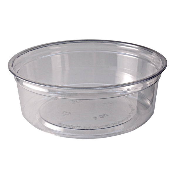 Fabri-Kal Alur Plastic Deli Container, 8 oz, Clear (FABRD8) 1 Case