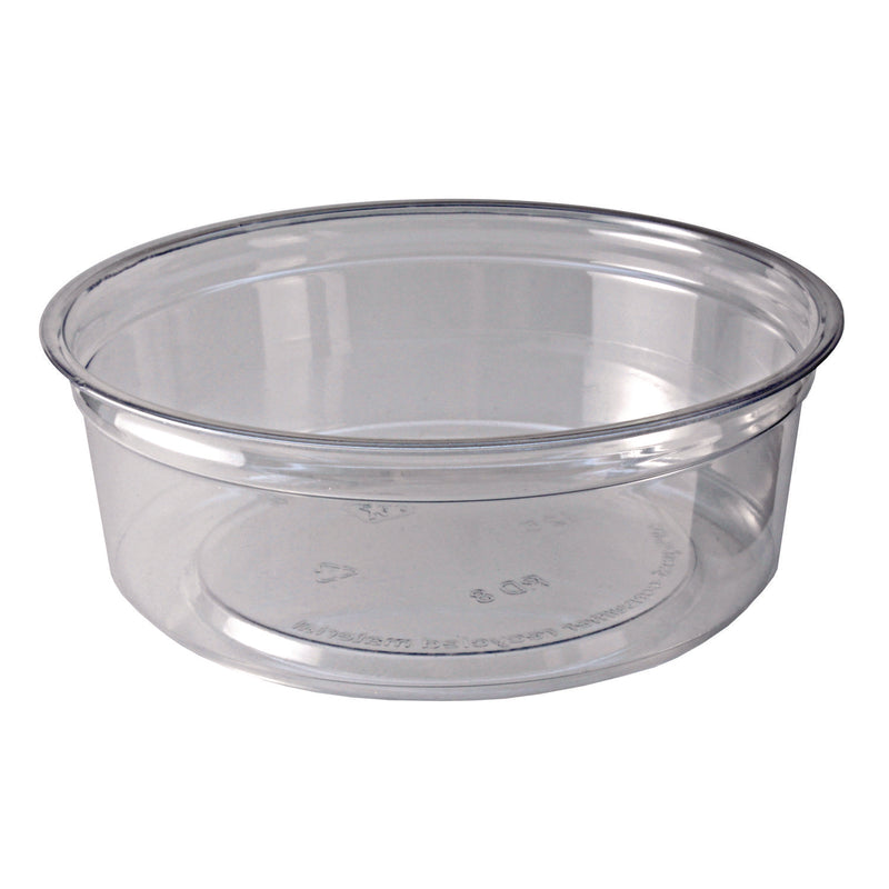 Fabri-Kal Alur Plastic Deli Container, 8 oz, Clear (FABRD8) 1 Case