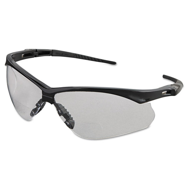 KleenGuard™ V60 Nemesis Rx Reader Safety Glasses, Black Frame, Clear Lens, +2.5 Diopter Strength (KCC28627) Each
