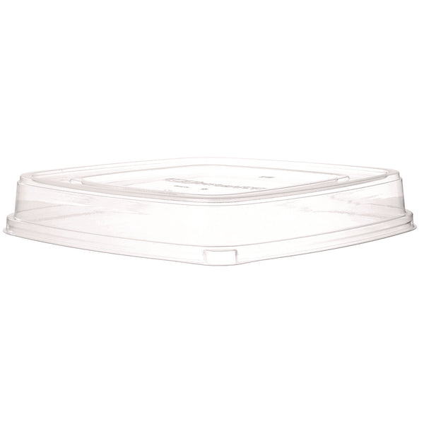 Lids for Regalia Sugarcane 160 oz Bowls, 12 x 12 x 1.9, Clear, 50/Carton (ECOEPBL160LID) Case of 50