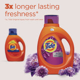 Tide Plus Febreze Liquid Laundry Detergent, Spring and Renewal, 84 oz Bottle (PGC12237EA) Each
