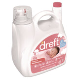 Dreft Ultra Laundry Detergent, Baby Powder Scent, 150 oz Bottle, 4/Carton (PGC12128) Case of 4