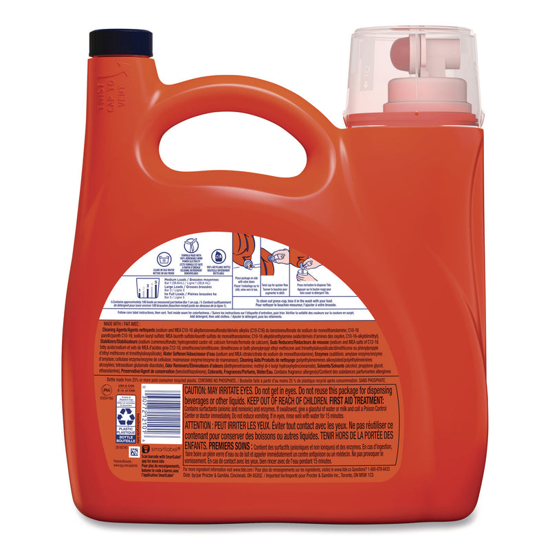 Tide Liquid Laundry Detergent, Original Scent, 132 oz Pour Bottle, 4/Carton (PGC12101) Case of 4