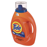 Tide HE Laundry Detergent, Original Scent, Liquid, 64 Loads, 84 oz Bottle, 4/Carton (PGC12110CT) Case of 4