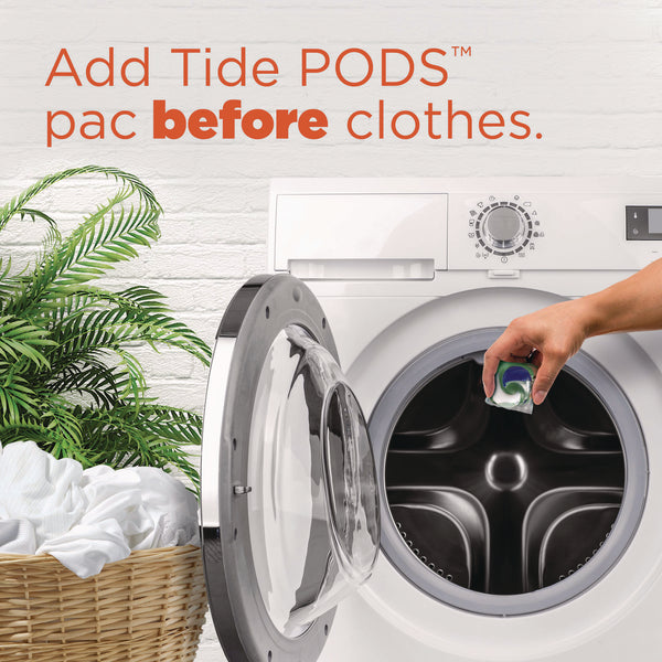 Tide PODS Laundry Detergent, Spring Meadow, 66 oz Tub, 76 Pacs/Tub (PGC09166EA) Each