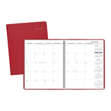 AT-A-GLANCE® Fashion Monthly Planner, 11 x 9, Red/Gold Cover, 15-Month: Jan 2024 to March 2025 (AAG702501324) Each