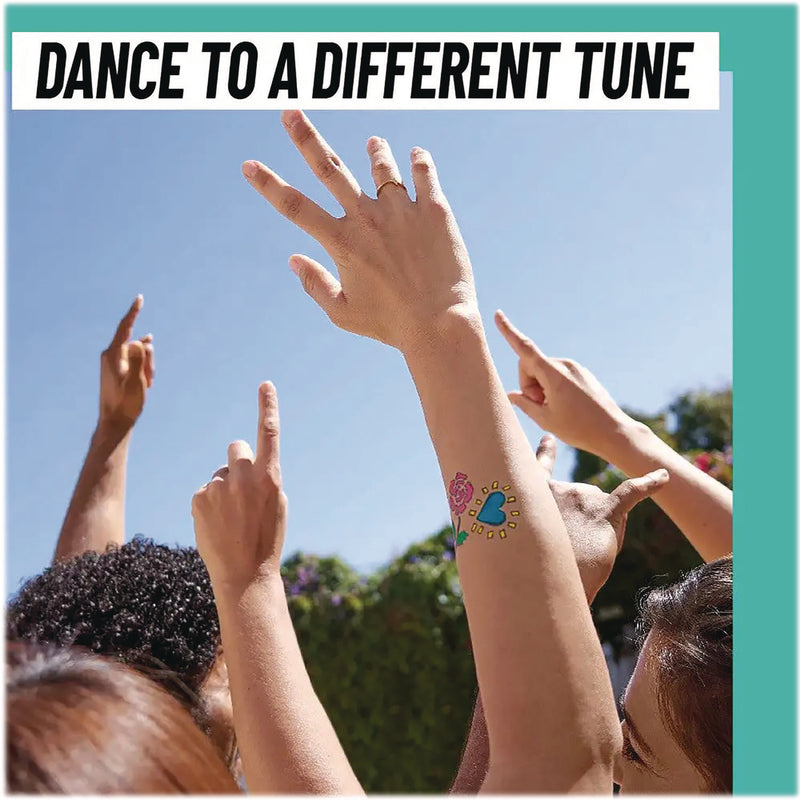 BIC® BodyMark Temporary Tattoo Markers, Fine Brush Tip, Assorted Colors, 8/Pack (BICMTBP81AST) Pack of 8