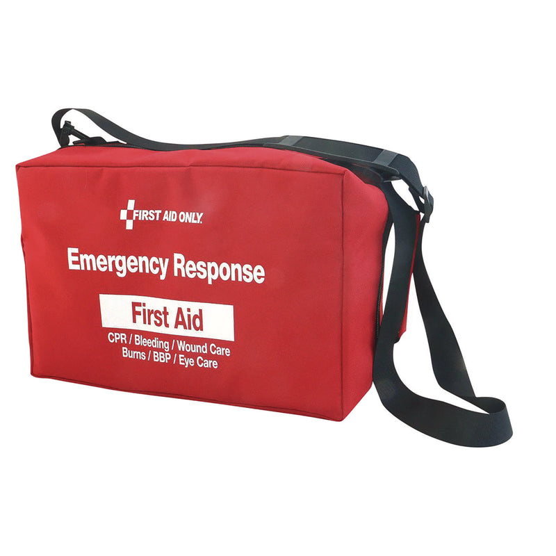 First Aid Only™ 224-Piece Emergency Response Bag, 224-Piece, Fabric Case (FAO91170) Each