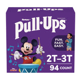 Huggies® Pull-Ups Learning Designs Potty Training Pants for Boys, 2T-3T, 18 lbs to 34 lbs, 94/Carton (KCM45266) Case of 94