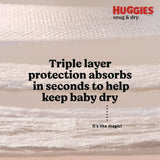 Huggies® Snug and Dry Diapers, Size 2, 12 lbs to 18 lbs, 100/Carton (KCC54646) Case of 100