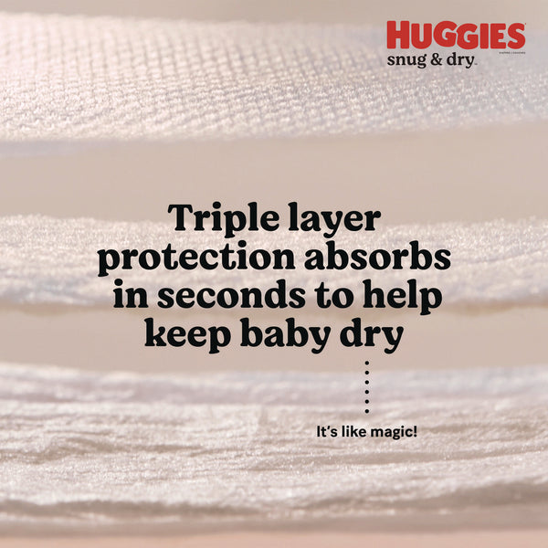 Huggies® Snug and Dry Diapers, Size 2, 12 lbs to 18 lbs, 116/Carton (KCM56433) Case of 116