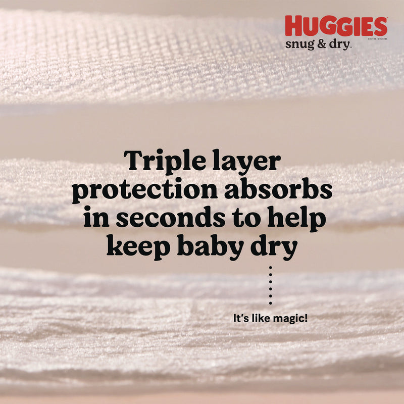 Huggies® Snug and Dry Diapers, Size 2, 12 lbs to 18 lbs, 116/Carton (KCM56433) Case of 116