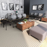 Union & Scale™ Essentials Mesh Back Fabric Guest Chair, 24.41" x 23.62" x 35.04", Black Seat, Black Back, Black Frame (UOSUN61297) Each