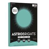 Astrobrights® Color Paper - "Punchy Pastels" Assortment, 24 lb Bond Weight, 8.5 x 11, Breezy Blue, 200/Pack (WAU91736) Pack of 200