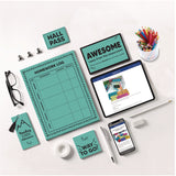 Astrobrights® Color Cardstock -"Punchy Pastels" Assortment, 65 lb Cover Weight, 8.5 x 11, Breezy Blue, 100/Pack (WAU91784) Pack of 100