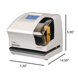 Pyramid Technologies 3500 Smart Site Punch Card Time Clock System, DC Powered Operation, Light Gray (PTI3500SS) Each