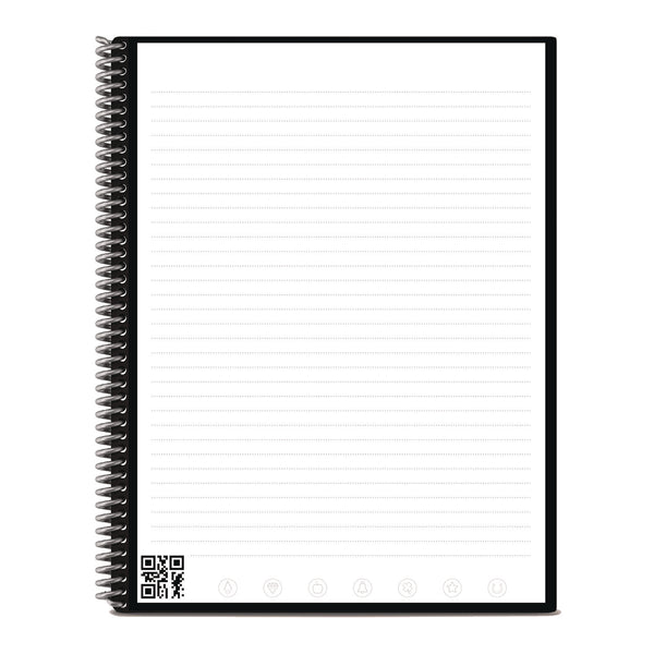 Rocketbook Core Smart Notebook, College Rule, Plum Cover, (38) 8.8 x 6 Sheets (RKBEVR2EKCRR) Each