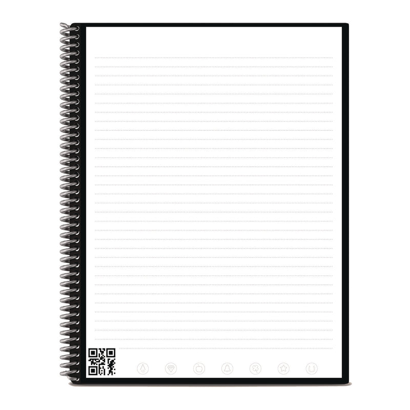 Rocketbook Core Smart Notebook, College Rule, Plum Cover, (38) 8.8 x 6 Sheets (RKBEVR2EKCRR) Each