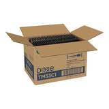 Dixie® Mediumweight Polystyrene Wrapped Cutlery, Teaspoon, Black, 1,000/Carton (DXETM53C1) Case of 1000
