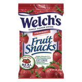 Welch's® Fruit Snacks, Strawberry, 5 oz Pouch, 12/Box (WELPIM05096) Case of 12