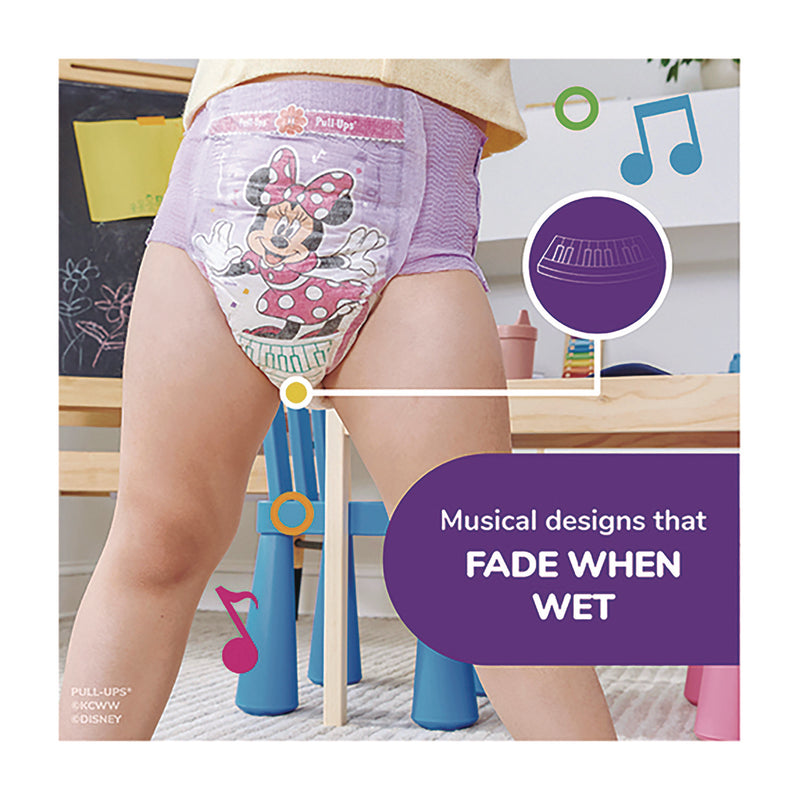 Huggies® Pull-Ups Learning Designs Potty Training Pants for Girls, 2T-3T, 16 lbs to 34 lbs, 94/Carton (KCM45268) Case of 94