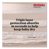 Huggies® Snug and Dry Diapers, Size 3, 16 lbs to 28 lbs, 168/Carton (KCM56456) Case of 168