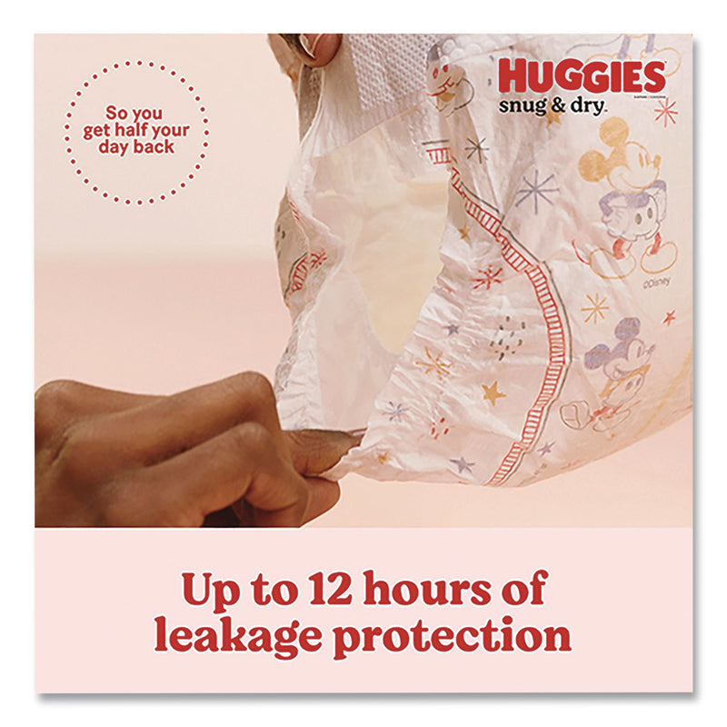 Huggies® Snug and Dry Diapers, Size 3, 16 lbs to 28 lbs, 168/Carton (KCM56456) Case of 168