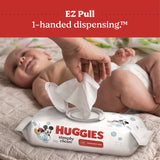 Huggies® Simply Clean Fragrance Free Baby Wipes, 64/Pack, 11 Packs/Carton (KCM53611) Case of 11