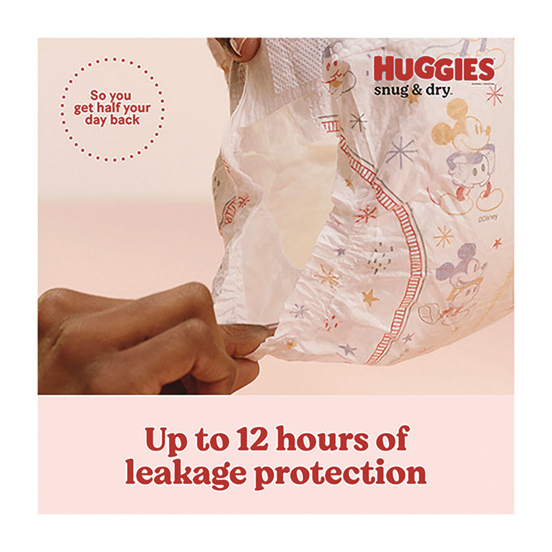 Huggies® Snug and Dry Diapers, Size 1, 8 lbs to 14 lbs, 128/Carton (KCM56432) Case of 128