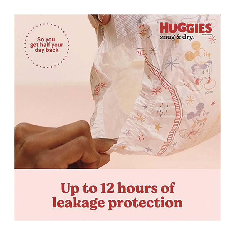 Huggies® Snug and Dry Diapers, Size 2, 12 lbs to 18 lbs, 116/Carton (KCM56433) Case of 116