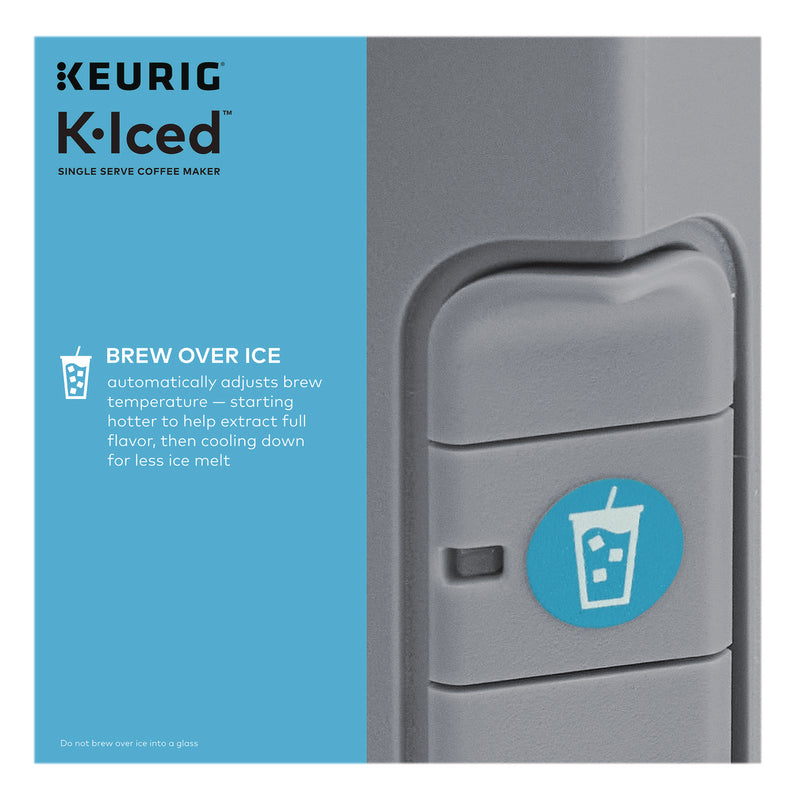 Keurig® K-Iced Single Serve Coffee Maker, Arctic Gray (KEU5000371871) Each