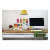 Post-it® Notes Super Sticky Note Pads in Summer Joy Color Collection Colors, 4" x 6", Note Ruled, 90 Sheets/Pad, 5 Pads/Pack (MMM6605SSJOY) Pack of 5